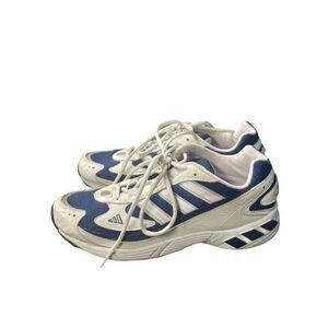 Vintage 1998 white and blue wolfpack sneakers - men’s 9 US - women’s 10 Dad shoe